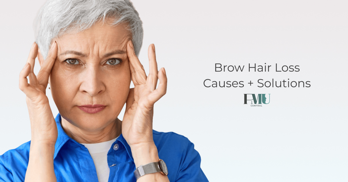 Brow Hair Loss Causes and Solutions